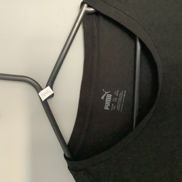 Puma Crew Neck T Shirt - Size 2xl - Black & White - Cotton - P2P 22” - Picture 8 of 8